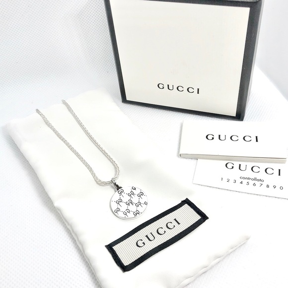 New Gucci Ghost Reversible Charm + Free 20" Chain - Picture 7 of 10
